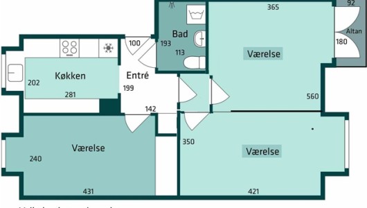 Værelse Furnished room for rent